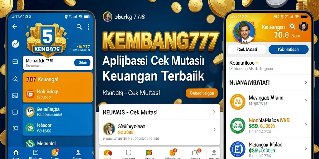 Tampilan antarmuka utama KEMBANG777 yang menarik dan informatif.